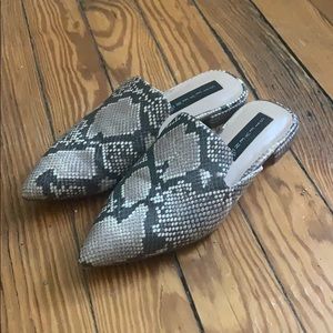 Steve Madden Snakeskin Flats